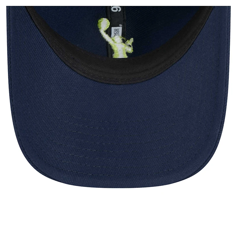 Casquette ajustable unisexe New Era bleu marine Dallas Wings 9TWENTY