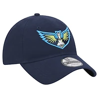 Unisex New Era Navy Dallas Wings Core Logo 9TWENTY Adjustable Hat