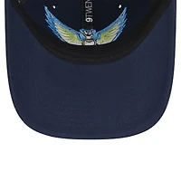 Unisex New Era Navy Dallas Wings Core Logo 9TWENTY Adjustable Hat