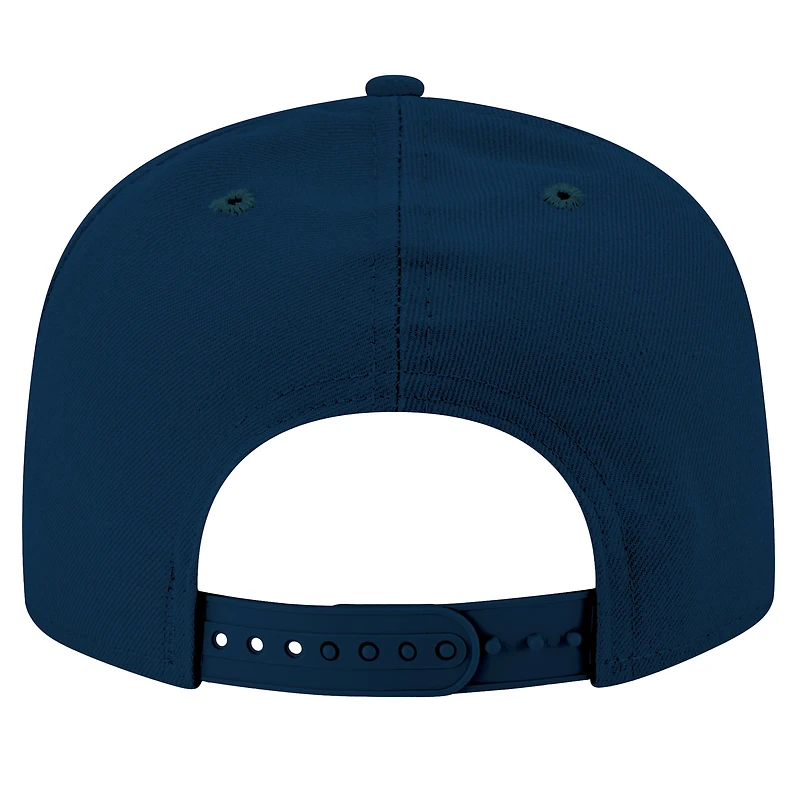 Casquette unisexe New Era bleu marine avec logo Dallas Wings 9FIFTY Snapback