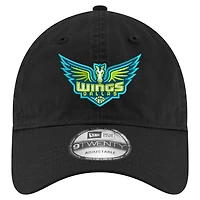 Casquette unisexe New Era Paige Bueckers noire avec patch latéral nom et numéro des Dallas Wings 9TWENTY ajustable
