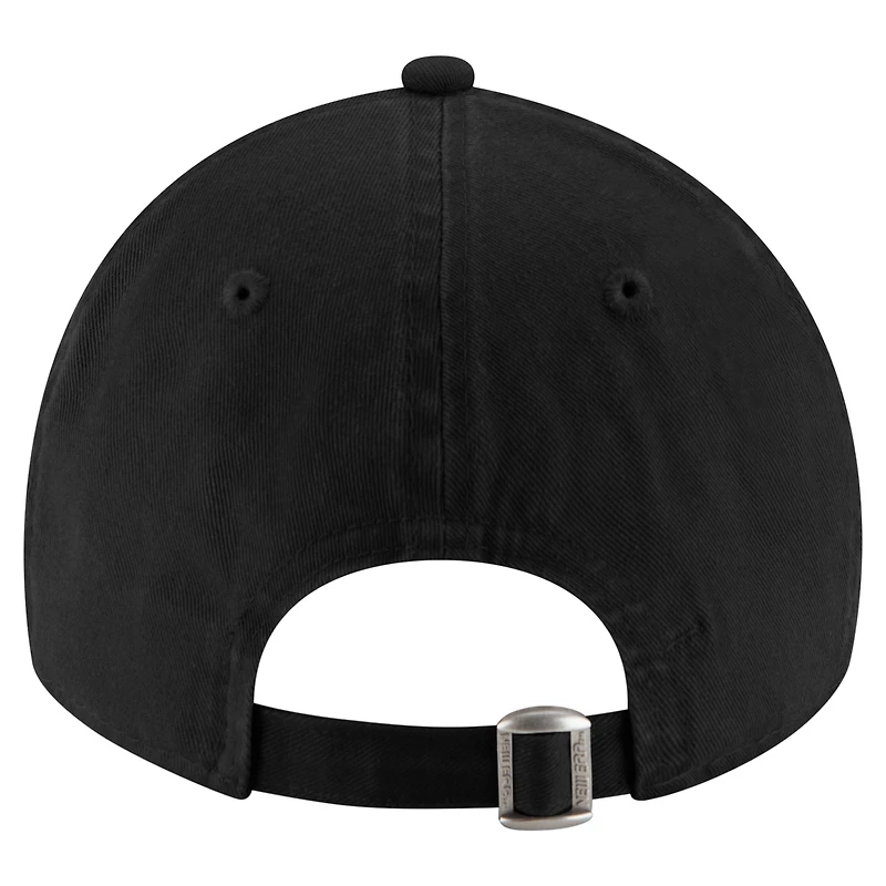 Casquette unisexe New Era Paige Bueckers noire avec patch latéral nom et numéro des Dallas Wings 9TWENTY ajustable
