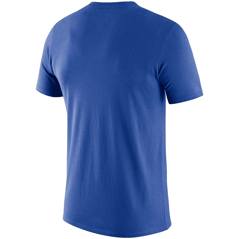 Unisex Nike Blue Dallas Wings Essential Logo Dri-FIT T-Shirt
