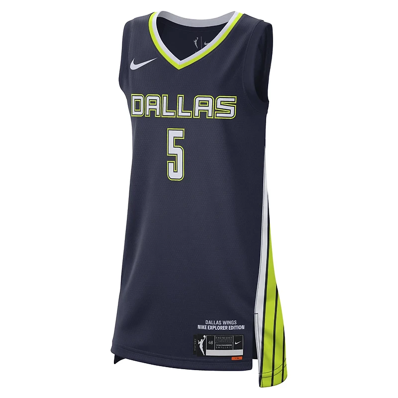 Unisex Nike Paige Bueckers Navy Dallas Wings 2025 WNBA Draft Explorer Edition Victory Player Jersey
