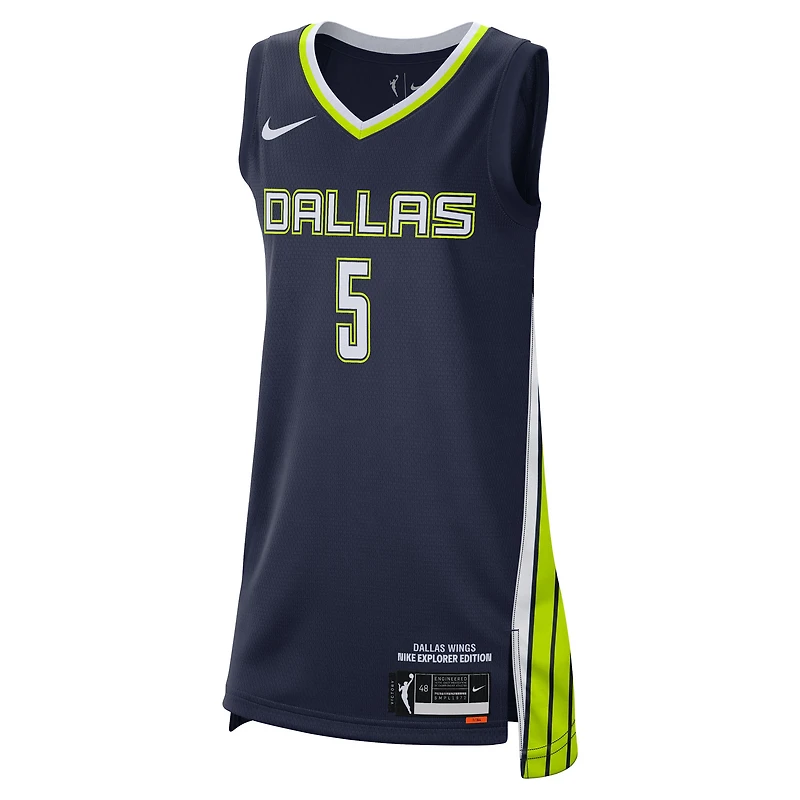 Unisex Nike Paige Bueckers Navy Dallas Wings 2025 WNBA Draft Explorer Edition Victory Player Jersey