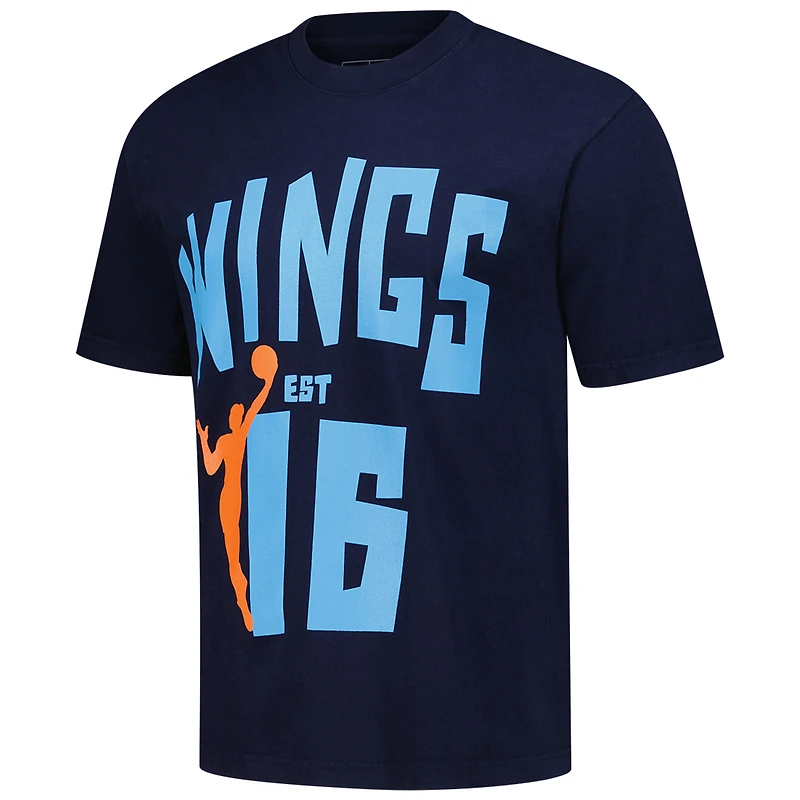T-shirt unisexe premium bleu des Dallas Wings de la Playa Society, établi en 2016