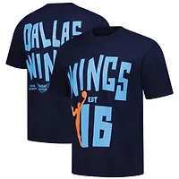 T-shirt unisexe premium bleu des Dallas Wings de la Playa Society, établi en 2016