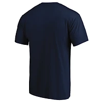 T-shirt unisexe round21 Paige Bueckers bleu marine Dallas Wings 2025 WNBA Draft Night