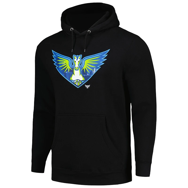 Unisex Stadium Essentials Black Dallas Wings City View Pullover Hoodie