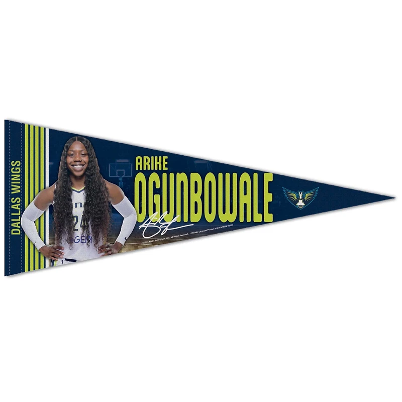 WinCraft Arike Ogunbowale Dallas Wings 12" x 30" Premium Pennant