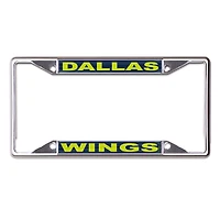 Cadre de plaque d'immatriculation en métal découpé au laser WinCraft Dallas Wings