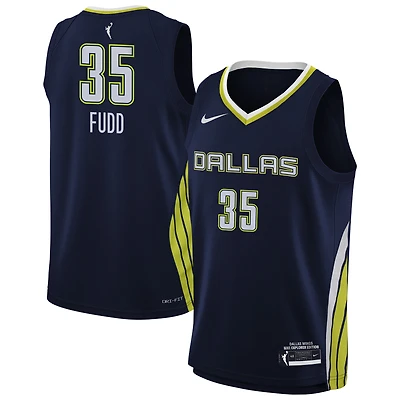 Youth Nike Azzi Fudd Navy Dallas Wings Explorer Edition Jersey