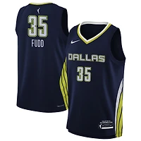 Youth Nike Azzi Fudd Navy Dallas Wings Explorer Edition Jersey