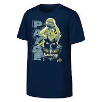 Youth Outerstuff Paige Bueckers Navy Dallas Wings Jumper T-shirt
