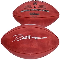 Ballon de football Wilson Duke en couleur, autographié par D'Andre Swift des Chicago Bears