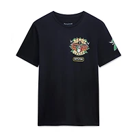 Men's Classic Ink Black Daniel Suarez #7 Spire Motorsports T-Shirt