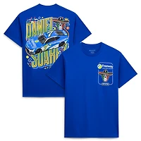 T-shirt homme Spire Motorsports Royal Daniel Suarez #7 Freeway Insurance