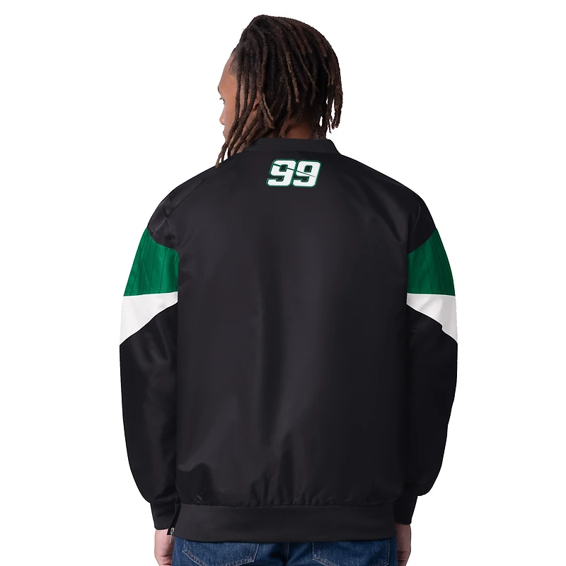 Veste à enfiler col en V pour homme Starter Daniel Suarez Striker I noire