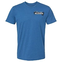 Men's Trackhouse Racing Team Collection  Heather Blue Daniel Suarez Car T-Shirt
