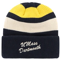 Bonnet en tricot à revers Jennings Clubhouse Big Green Dartmouth bleu marine pour homme '47