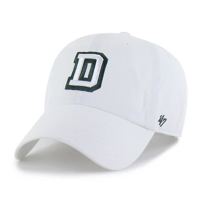 Men's '47 White Dartmouth Big Green Clean Up Adjustable Hat