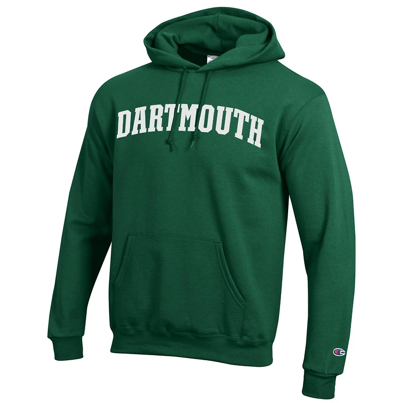 Men's Champion  Green Dartmouth Big Basic Arch Fleece Pullover Hoodie