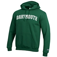 Men's Champion  Green Dartmouth Big Basic Arch Fleece Pullover Hoodie