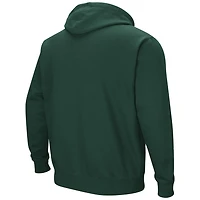 Men's Colosseum Green Dartmouth Big Arch & Logo 3.0 Pullover Hoodie