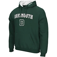 Men's Colosseum Green Dartmouth Big Arch and Logo Pullover Hoodie