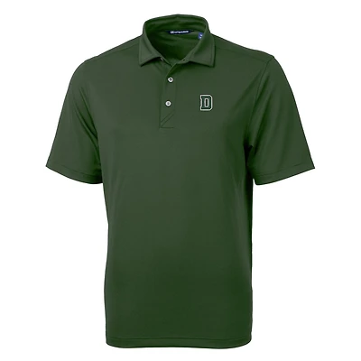 Polo recyclé en piqué écologique pour homme, vert Cutter & Buck, Dartmouth Big Green, taille grande et