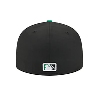 Casquette ajustée 59FIFTY Dayton Dragons noire New Era pour homme