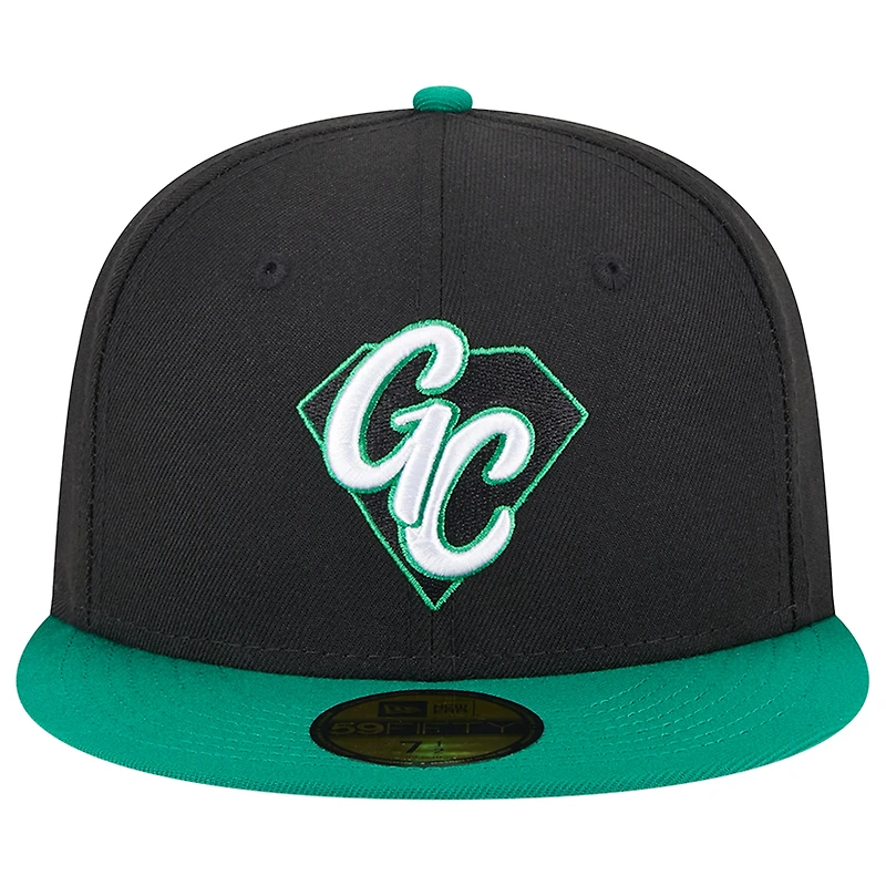 Casquette ajustée 59FIFTY pour homme Dayton Dragons Theme Nights Gem City noire New Era