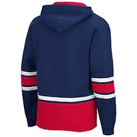 Pull à capuche Colosseum Navy Dayton Flyers Lace Up 3.0 pour hommes