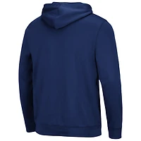 Men's Colosseum Navy Dayton Flyers Lantern Pullover Hoodie