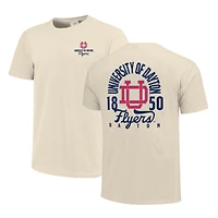 T-shirt crème pour homme avec logo mascotte des Dayton Flyers