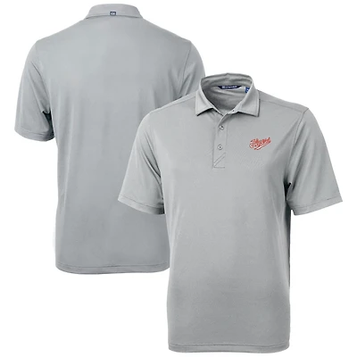 Polo recyclé Vault DryTec Virtue Eco Pique pour homme, gris Cutter & Buck, des Flyers de Dayton