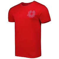 T-shirt premium pour homme Red Dayton Flyers Mascot Landscape