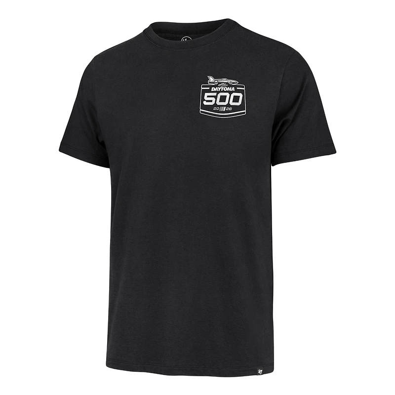 Men's '47  Black Daytona International Speedway 500 Franklin T-Shirt