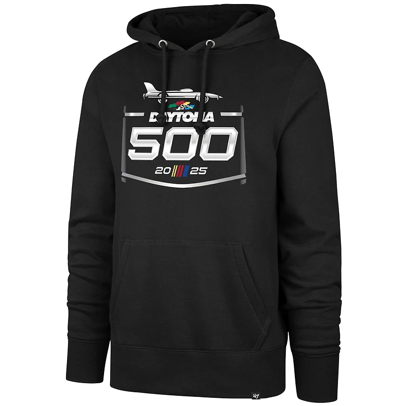 Sweat à capuche noir Daytona International Speedway 500 pour homme '47