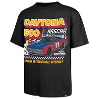 T-shirt noir pour homme « 47 » de la Daytona International Speedway, 500 Race Day Foundation