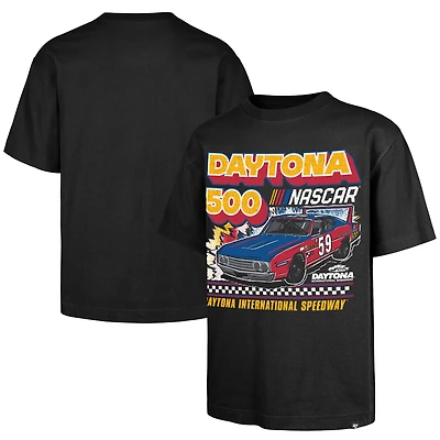 Men's '47 Black Daytona International Speedway 500 Race Day Foundation T-Shirt