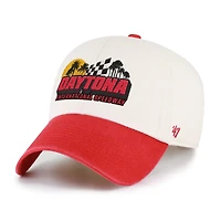 Men's '47 Natural/Red Daytona International Speedway Coke Zero 400 Clean Up Adjustable Hat