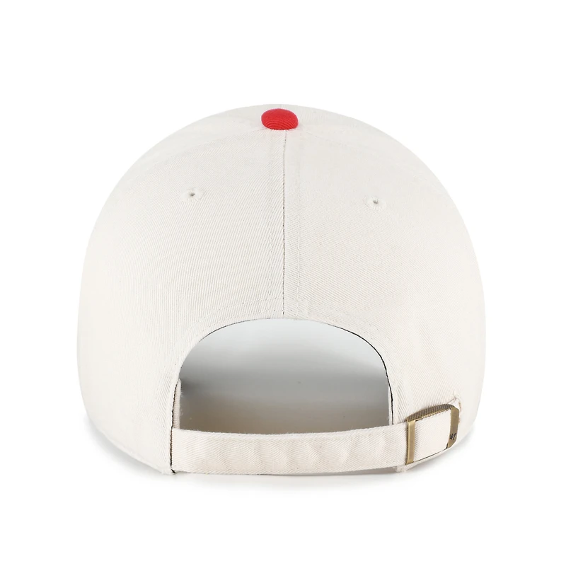 Men's '47 Natural/Red Daytona International Speedway Coke Zero 400 Clean Up Adjustable Hat