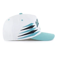 Men's '47  White/Green Daytona International Speedway Diamond Cut Hitch Adjustable Hat