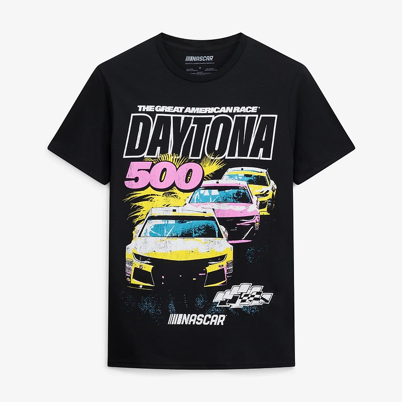 Men's Black Daytona 500 T-Shirt