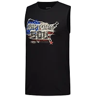 Men's Checkered Flag Sports Black Daytona International Speedway 2026 500 Sleeveless Tank