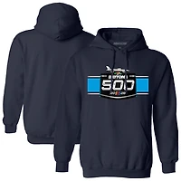 Men's Checkered Flag Sports Navy Daytona International Speedway 2026 500 Pullover Hoodie