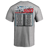 Men's Fanatics Gray 2017 Daytona 500 Lineup T-Shirt