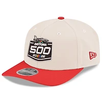 Casquette ajustable New Era pour homme, coloris naturel/rouge, Daytona International Speedway 2026 Daytona 500