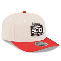 Men's New Era Natural/Red Daytona International Speedway 2026 Daytona 500 9SEVENTY Adjustable Hat